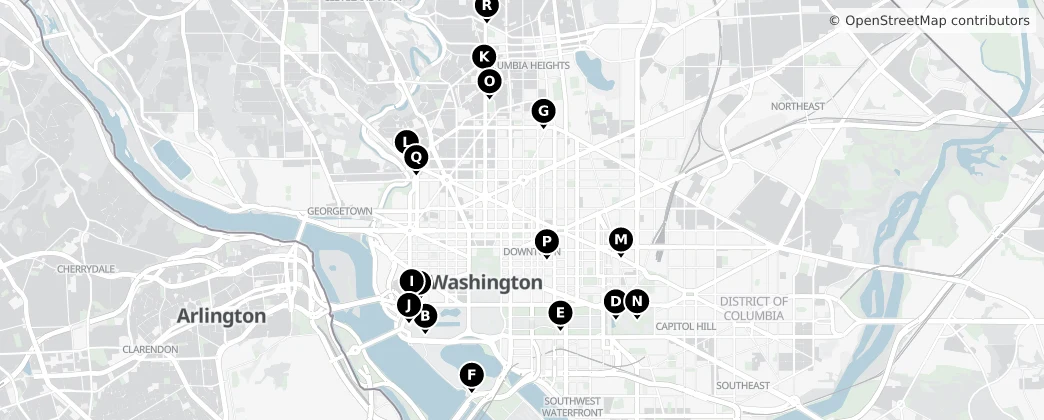 Map of Washington