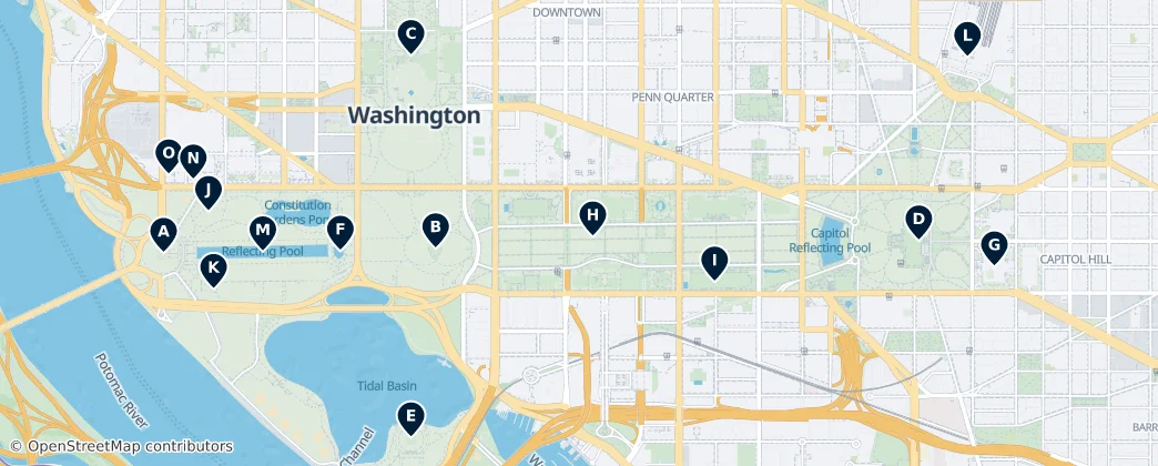 Map of Washington