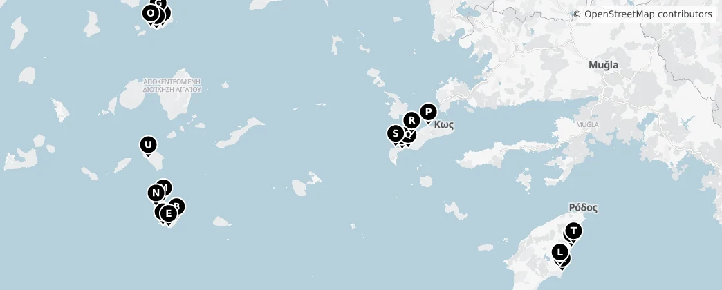 Map of Decentralized Administration of the Aegean