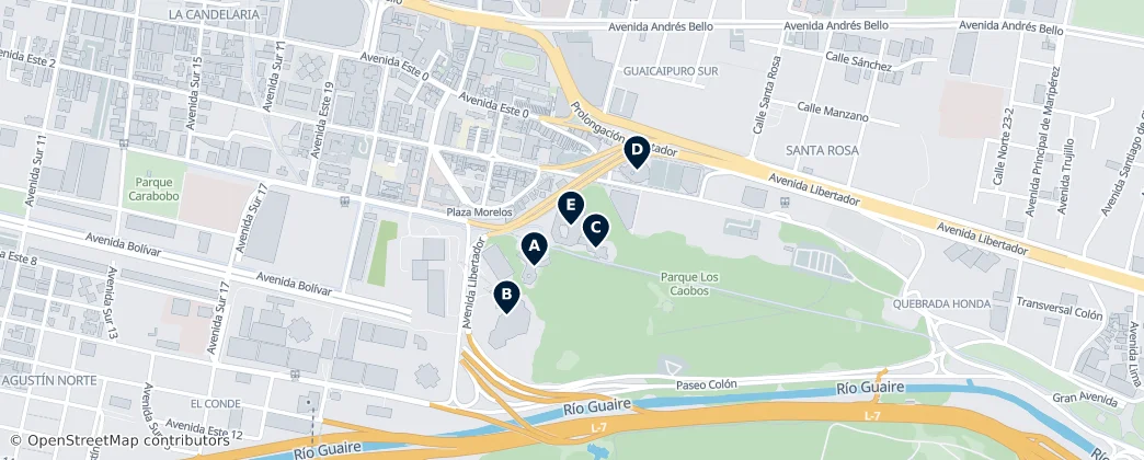 Map of Área económica de la cultura y las artes de San Agustín
