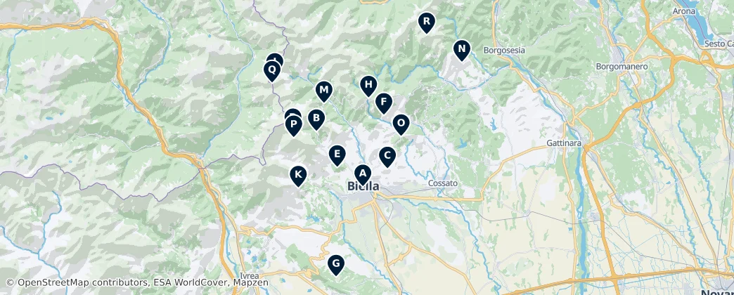 Map of 비엘라도