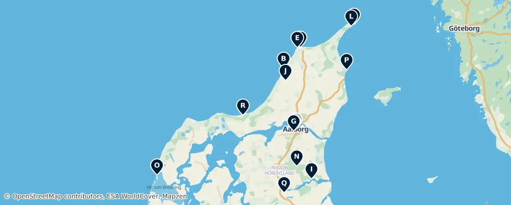 Map of 북윌란 지역
