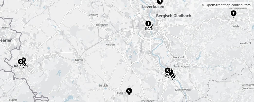 Map of 쾰른현