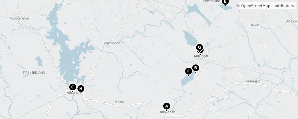 Map of 웨스트미스주