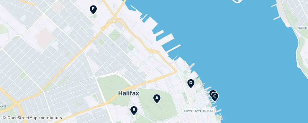 Map of Dartmouth