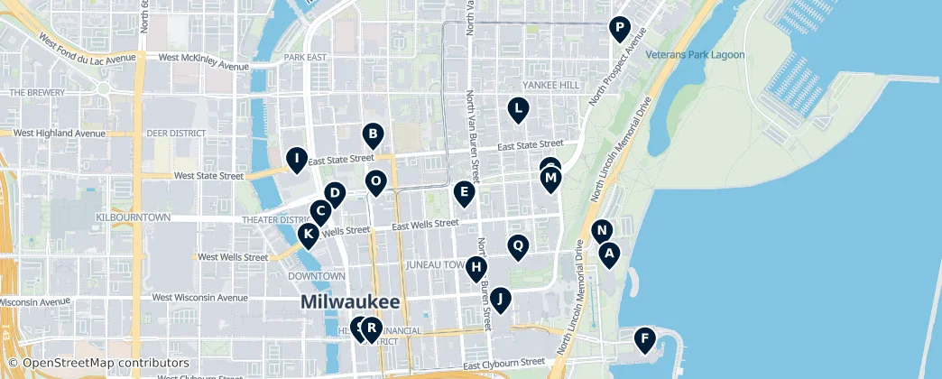 Map of East Town