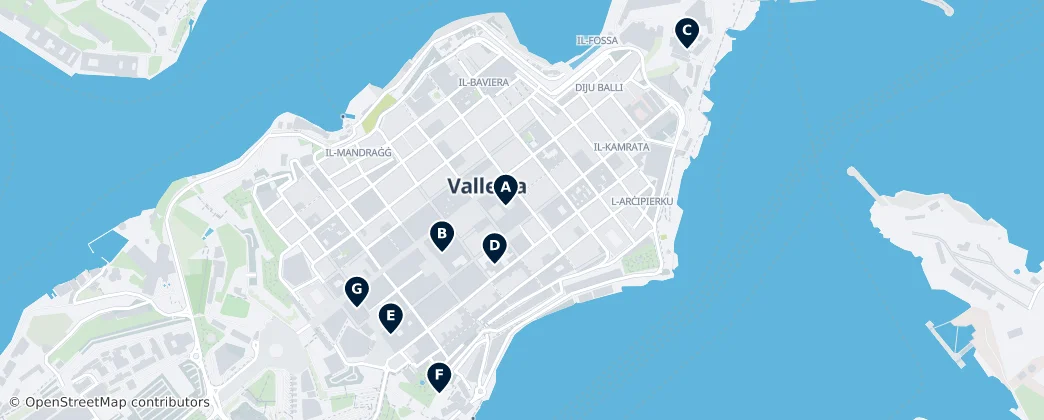 Map of Gżira