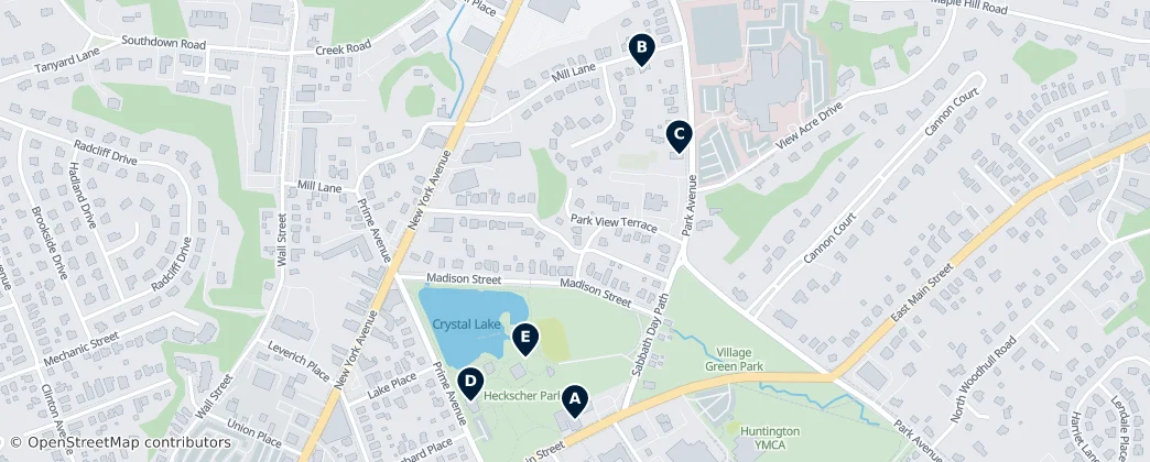 Map of Huntington