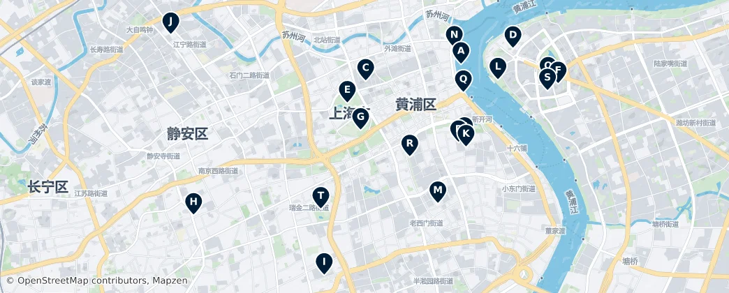 Map of 황푸구