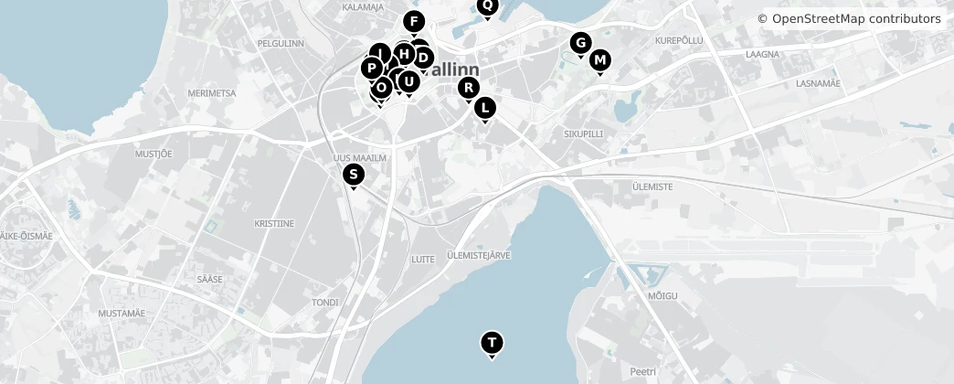 Map of Kesklinn
