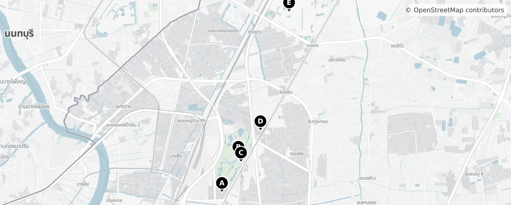 Map of Chatuchak
