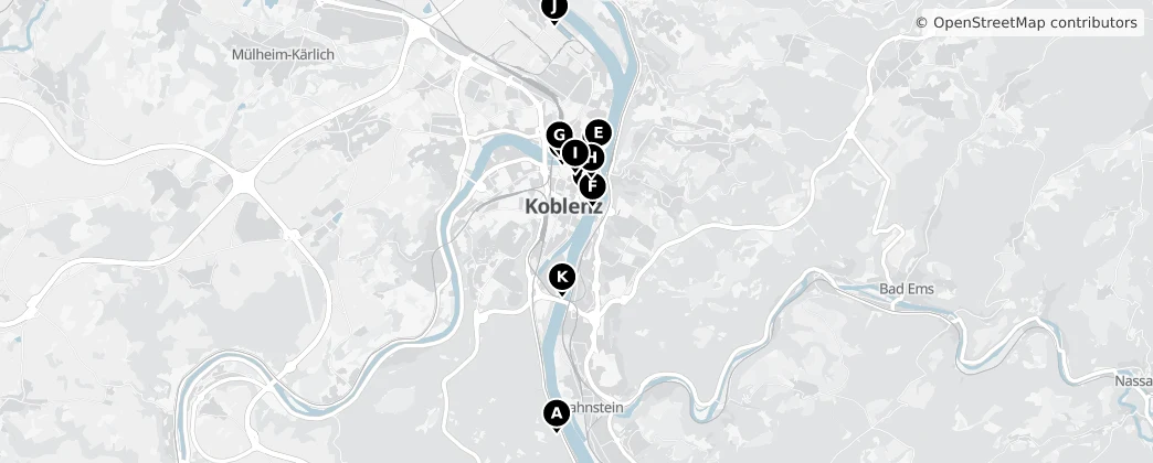 Map of 코블렌츠