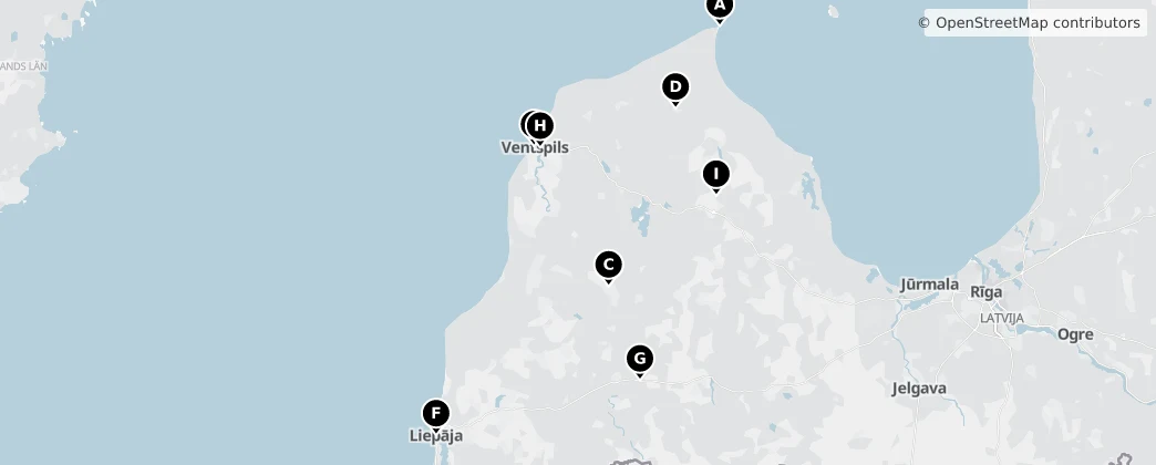 Map of 쿠를란트