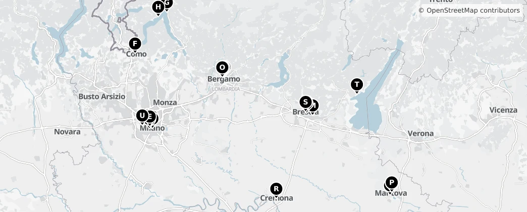 Map of 롬바르디아주