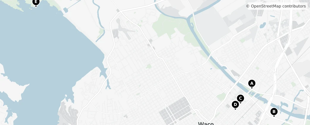 Map of 맥레넌군