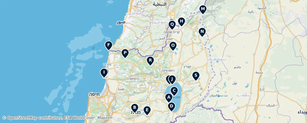 Map of 북부구