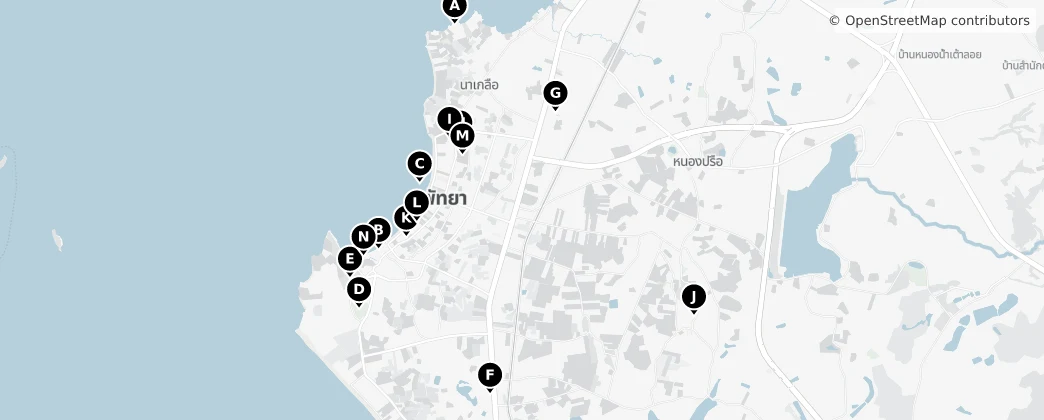 Map of 파타야