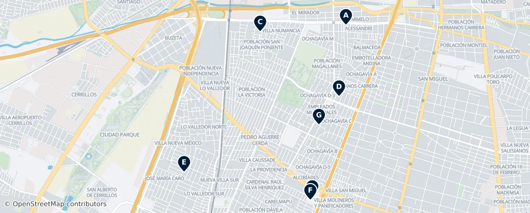 Map of 페드로아기레세르다