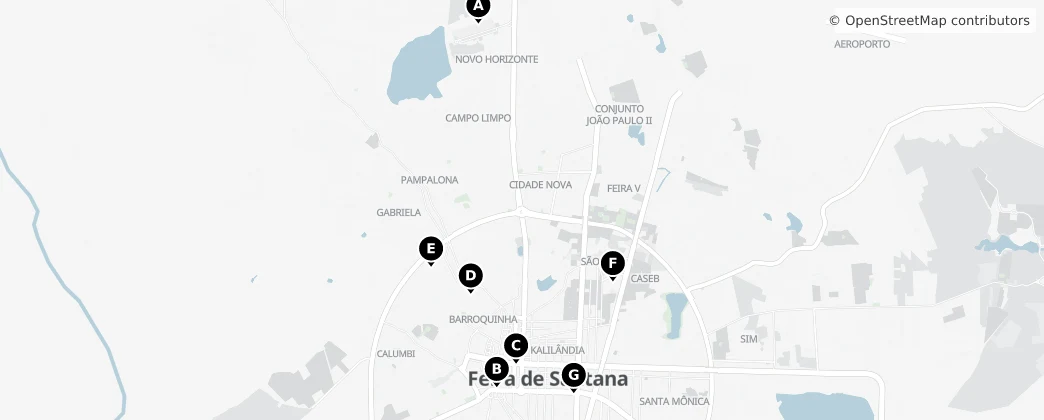 Map of 페이라지산타나