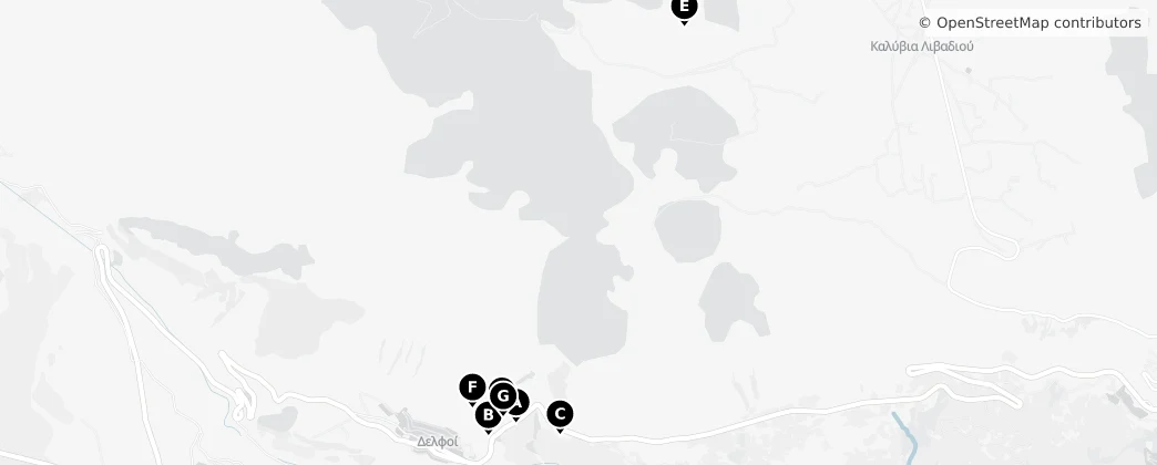 Map of Periphereiake Enoteta Phokidas