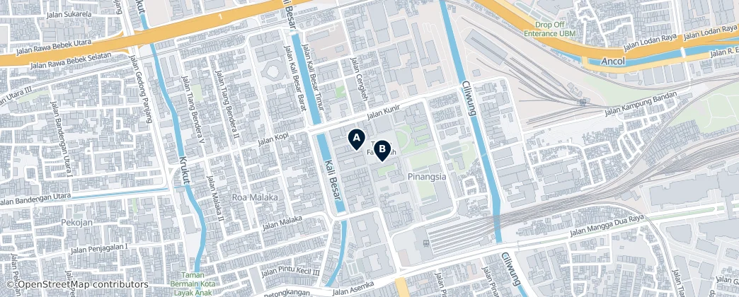 Map of Roa Malaka