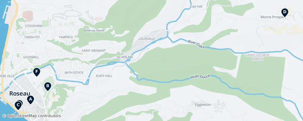 Map of 세인트조지구