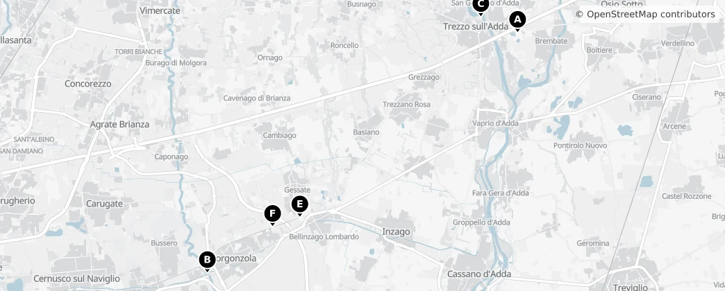 Map of Vignate