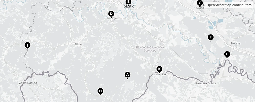 Map of 시사크모슬라비나주