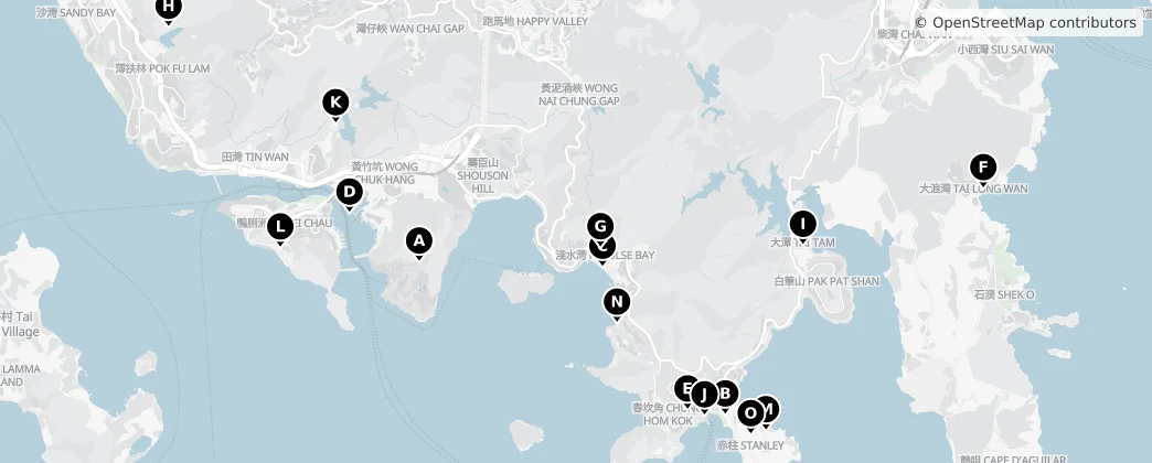 Map of 남구
