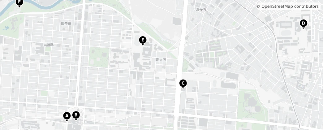 Map of 싼민구