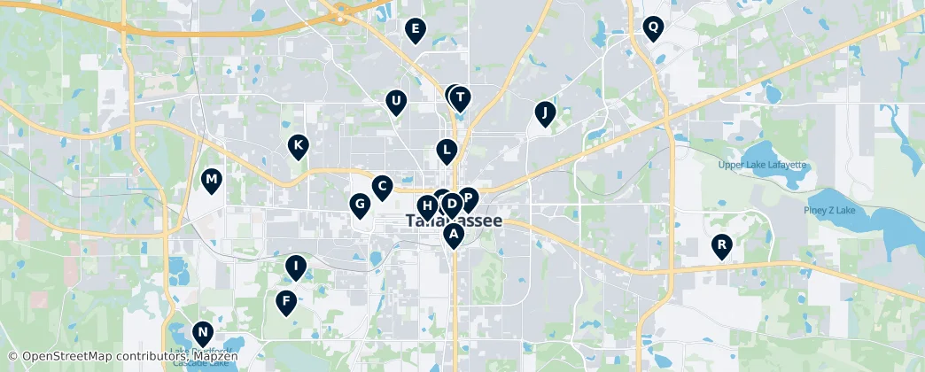 Map of 탤러해시