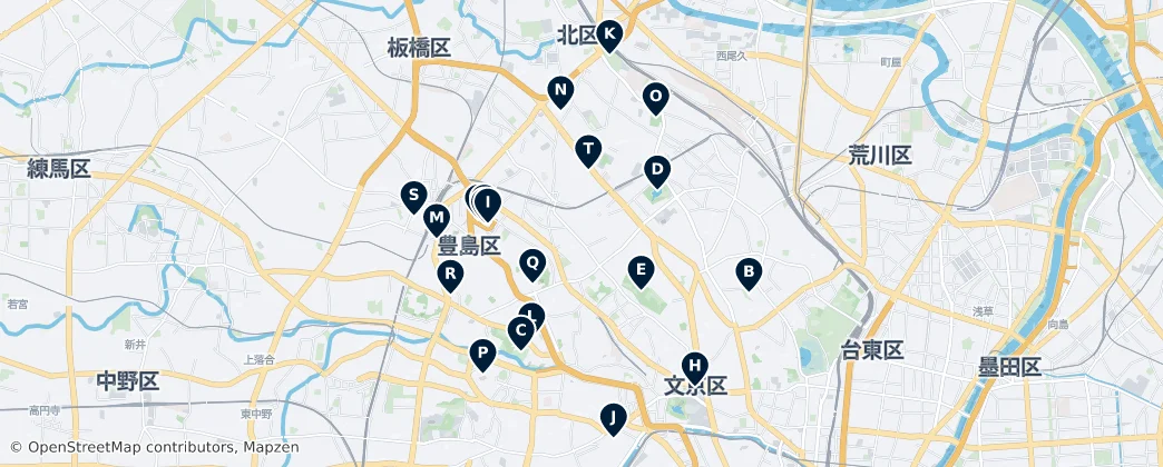 Map of 도시마구