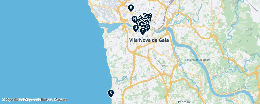 Map of 빌라노바드가이아
