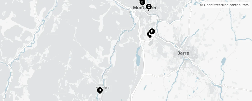 Map of 워싱턴군