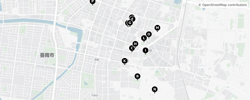 Map of 중시 구