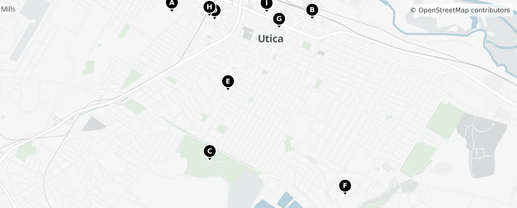 Map of 유티카