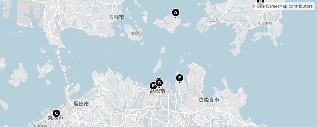 Map of Sanuki Province