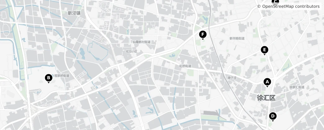 Map of 창닝구