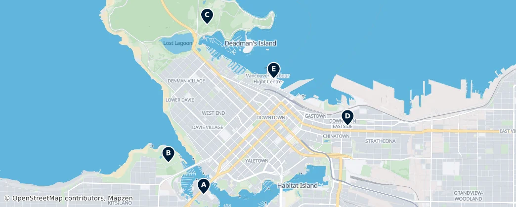 Map of Metro Vancouver Regional District
