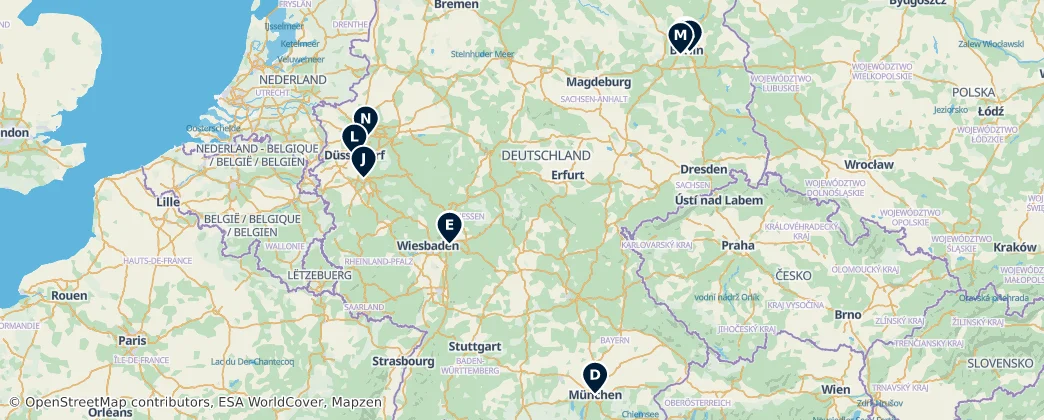 Map of Germany