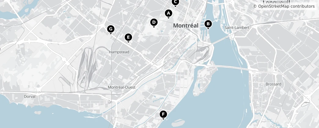 Map of Montreal (administrative region)