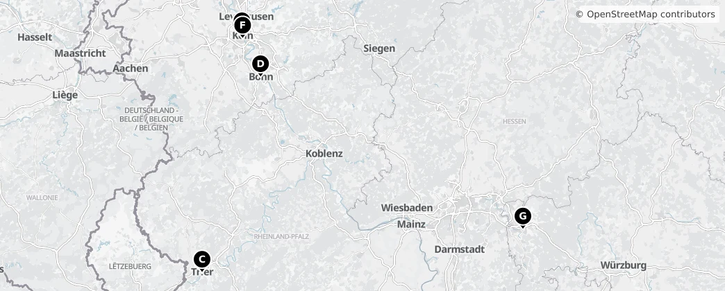 Map of Germany