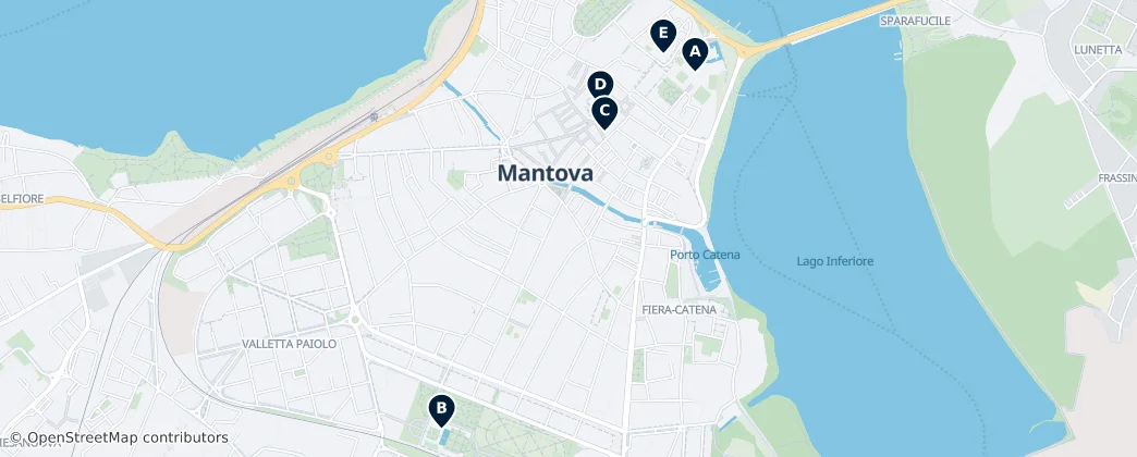 Map of Mantua