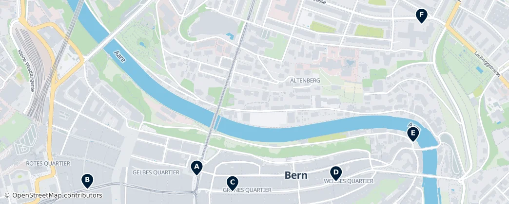 Map of Bern