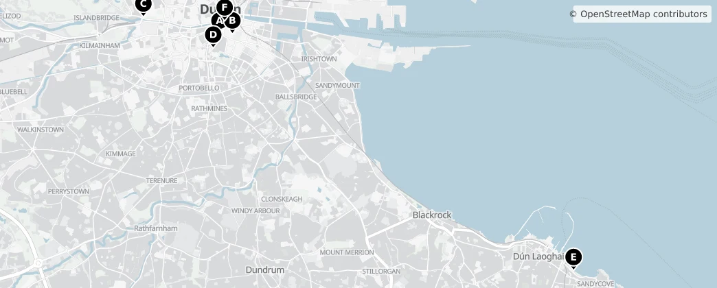 Map of Ireland