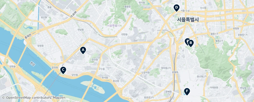 Map of Seoul