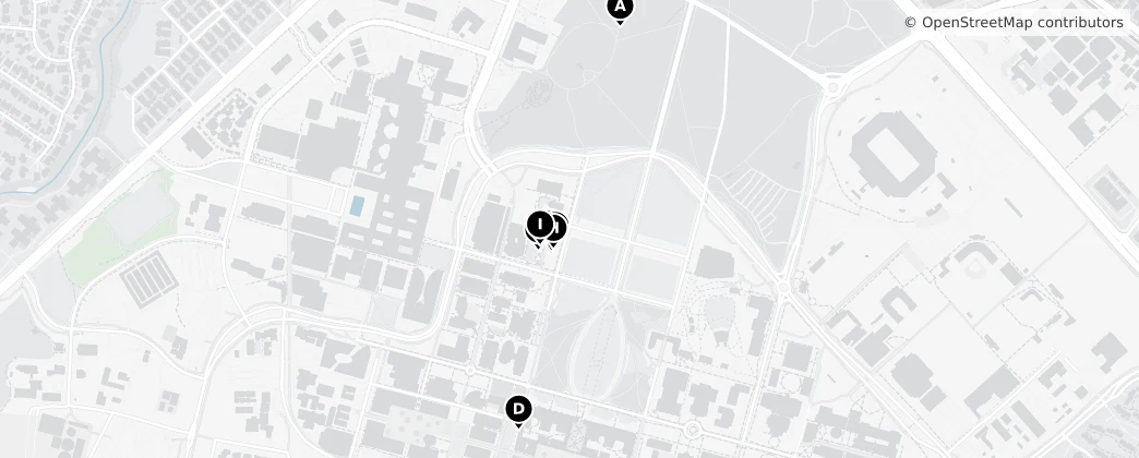 Map of Stanford