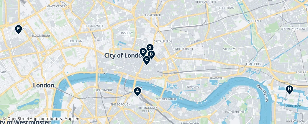 Map of London