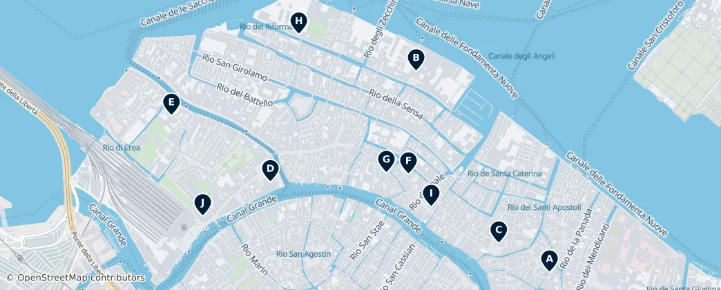 Map of Cannaregio