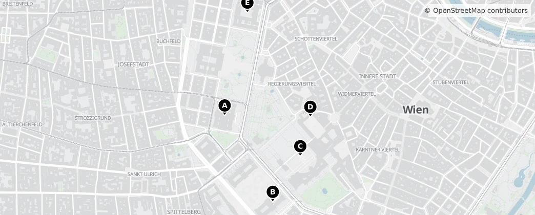 Map of Innere Stadt